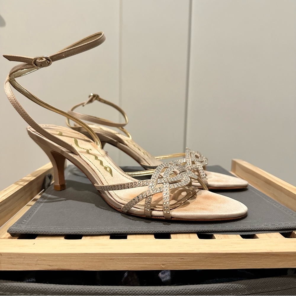 Nina Sparkly party evening Heels size 7